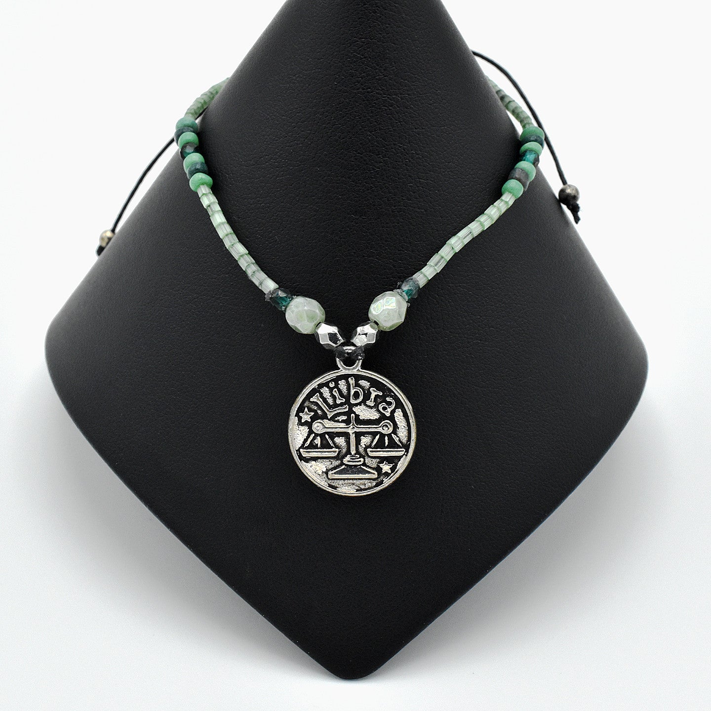 Handmade Libra Zodiac Bracelet – Adjustable – One of One