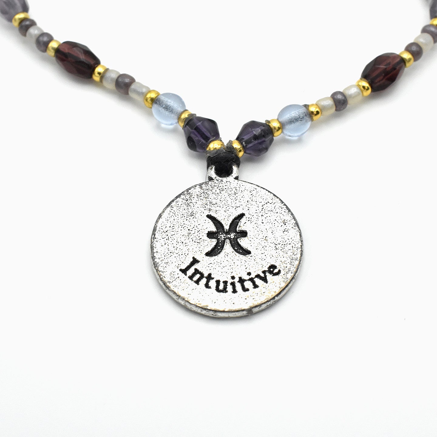 Handmade Pisces Zodiac Bracelet – Adjustable – One of One