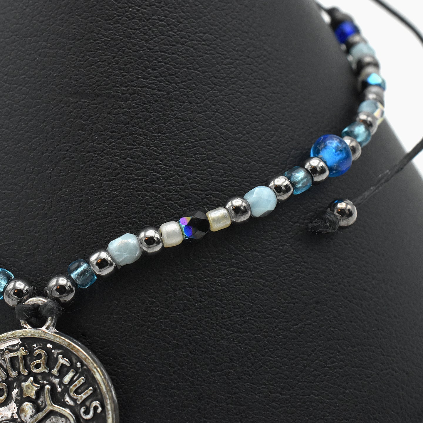 Handmade Sagittarius Astrology Bracelet – Adjustable – One of One