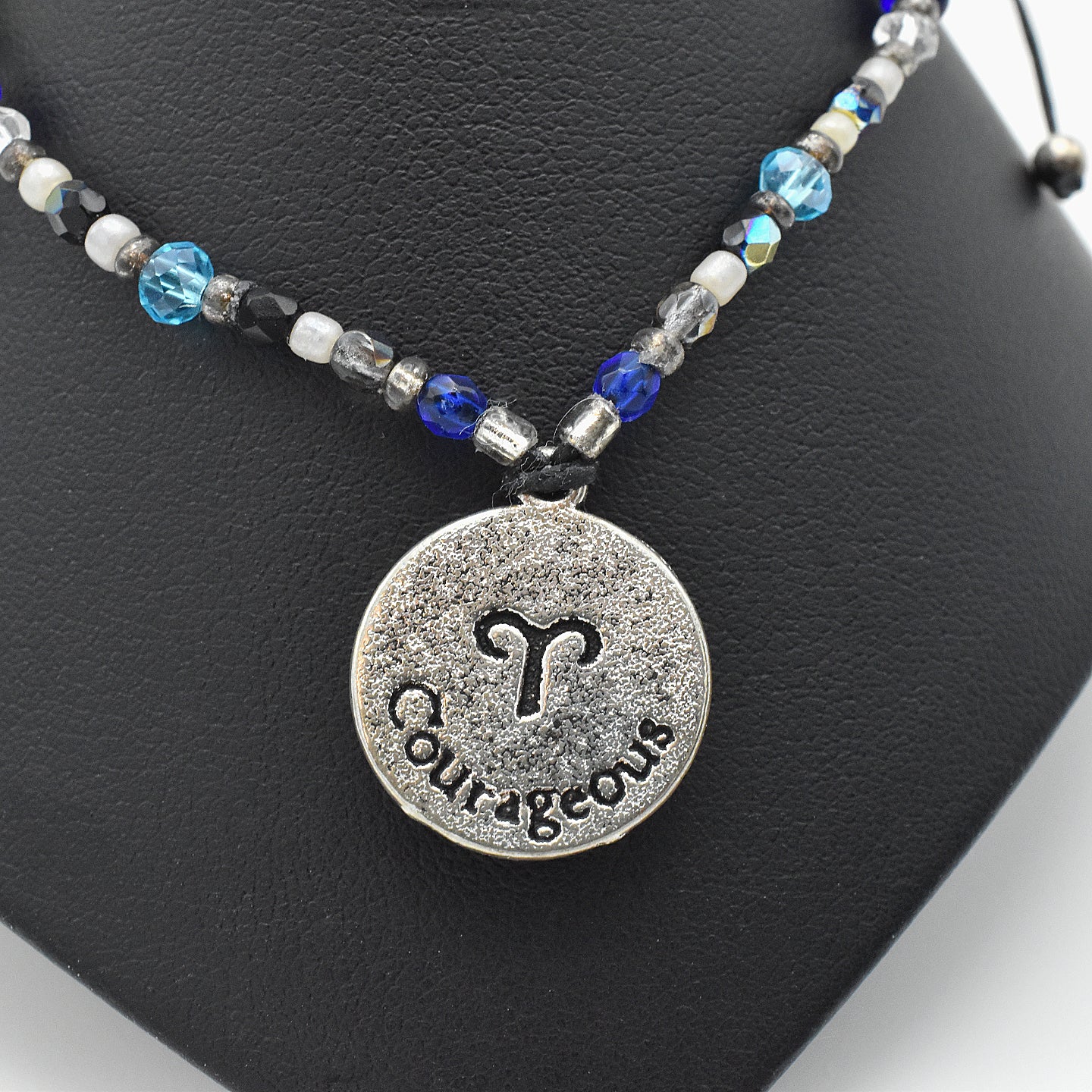 Handmade Aries Astrology Bracelet – Adjustable – One of One