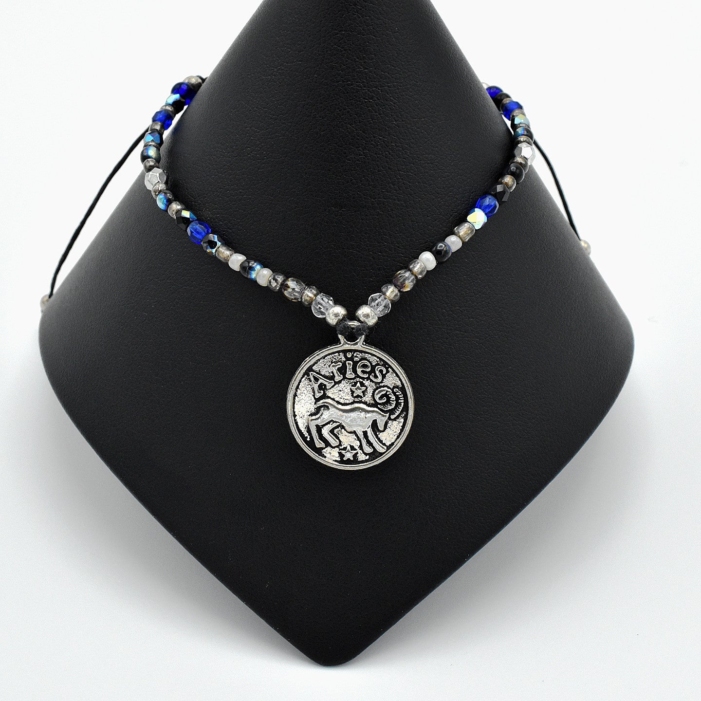 Handmade Aries Zodiac Bracelet – Adjustable – One of One