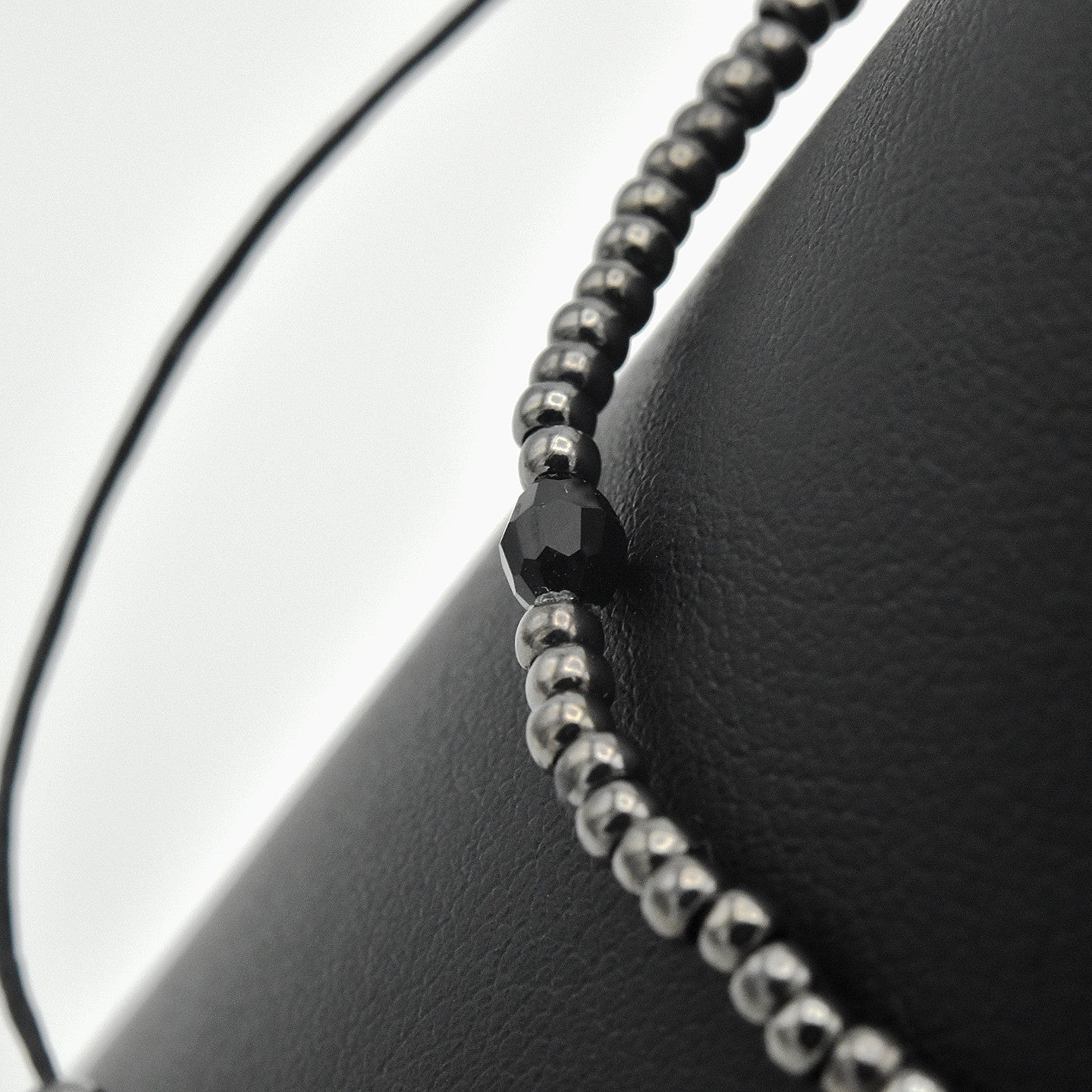 Handmade Capricorn Zodiac Hematite Bracelet – Adjustable – One of One