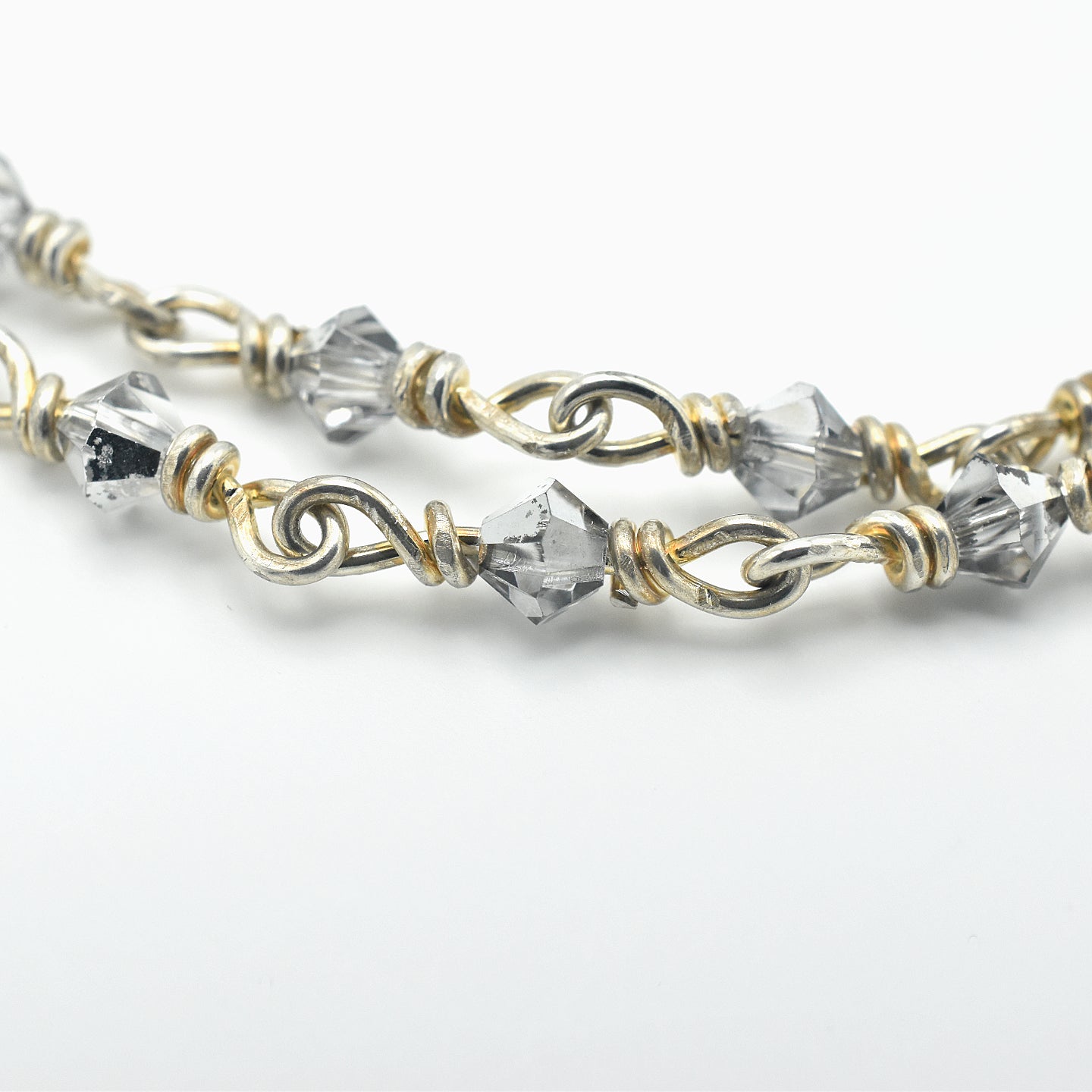 Handmade Sterling Silver & Jasper Five-Decade Rosary – One of One (21″ Length)