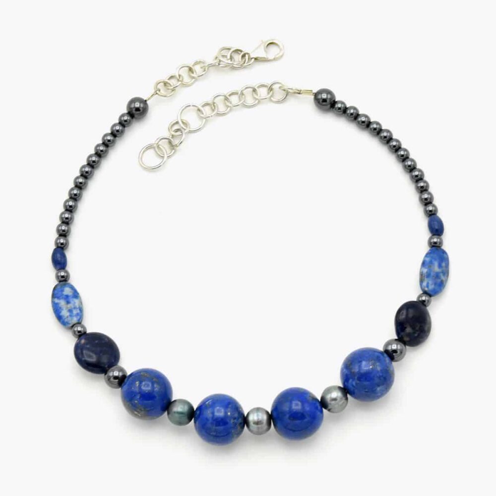 Lapis Lazuli Choker | Art Filled Soul